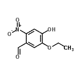 CAS#: 164161-21-1, 5-Ethoxy-4-Hydroxy-2-Nitrobenzaldehyde
