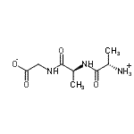 CAS#: 16422-07-4, ({N-[(2S)-2-Ammoniopropanoyl]-L-Alanyl}Amino)Acetate