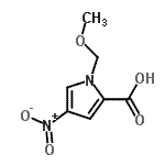 CAS 登录号：164262-48-0， 1-(甲氧基甲基)-4-硝基-1H-吡咯-2-羧酸
