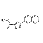 CAS#: 164295-93-6, Methyl 5-(2-Naphthyl)-1H-Pyrazole-3-Carboxylate