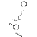 CAS#: 164575-82-0, 4-Azido-2-Hydroxy-N-[2-(2-Pyridinyldisulfanyl)Ethyl]Benzamide