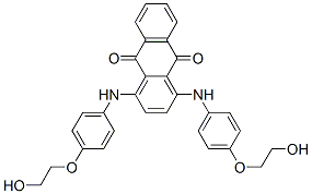 CAS#: 16472-24-5, 1,4-Bis[[4-(2-Hydroxyethoxy)Phenyl]Amino]Anthraquinone