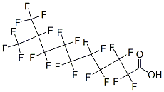 CAS 登录号:16486-94-5, 十八氟-9-(三氟甲基)癸酸