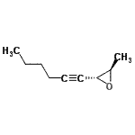 CAS#: 165038-25-5, (2R,3R)-2-(1-Hexyn-1-Yl)-3-Methyloxirane
