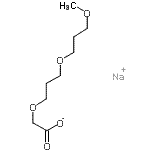 CAS 登录号：165038-56-2， 钠[3-(3-甲氧基丙氧基)丙氧基]乙酸酯