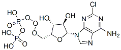 CAS#: 16506-88-0, [[(2R,3R,4R,5R)-5-(6-Amino-2-Chloro-Purin-9-Yl)-3,4-Dihydroxy-Oxolan-2-Yl]Methoxy-Hydroxy-Phosphoryl]Oxyphosphonic Acid