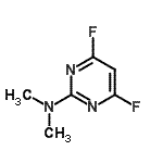 CAS#: 165258-63-9, 4,6-Difluoro-N,N-Dimethyl-2-Pyrimidinamine