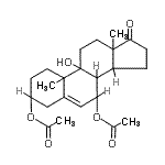 CAS#: 165281-43-6, 9-Hydroxy-17-Oxoandrost-5-Ene-3,7-Diyl Diacetate