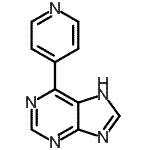CAS#: 165546-25-8, 6-(4-Pyridinyl)-7H-Purine