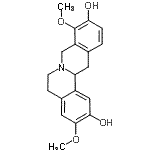 CAS#: 16562-14-4, 3,9-Dimethoxy-5,8,13,13alpha-Tetrahydro-6H-Isoquinolino[3,2-a]Isoquinoline-2,10-Diol