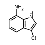 CAS#: 165669-13-6, 3-Chloro-1H-Indol-7-Amine