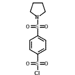 CAS#: 165669-32-9, 4-(1-Pyrrolidinylsulfonyl)Benzenesulfonyl Chloride