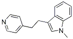 CAS 登录号：16571-53-2， 1-甲基-3-[2-(4-吡啶基)乙基]-1H-吲哚