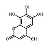 CAS#: 16574-14-4, 6,7,8-Trihydroxy-4-Methyl-2H-Chromen-2-One