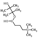 CAS#: 165904-32-5, (2-Hydroxy-1,1,2-Trimethyl-Propoxy)-(3-Trimethylsilylpropyl)Borinic Acid