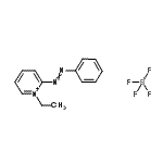 CAS#: 16599-97-6, 1-Ethyl-2-(Phenyldiazenyl)Pyridinium Tetrafluoroborate