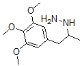 CAS#: 16603-10-4, 1-(3,4,5-Trimethoxy-alpha-Methylphenethyl)Hydrazine