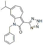 CAS 登录号：166042-09-7， 1-(苯基甲基)-7-丙-2-基-3-(2H-四唑-5-基)环庚并[d]吡咯-2-酮