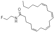 CAS#: 166100-37-4, (5Z,8Z,11Z,14Z)-N-(2-Fluoroethyl)-5,8,11,14-Eicosatetraenamide