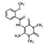 CAS#: 166115-65-7, N-(6-Amino-1,3-Dimethyl-2,4-Dioxo-1,2,3,4-Tetrahydro-5-Pyrimidinyl)-2-Methoxybenzamide