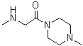 CAS#: 166187-00-4, 2-(Methylamino)-1-(4-Methyl-1-Piperazinyl)Ethanone
