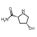 CAS#: 166187-01-5, (4R)-4-Hydroxy-D-Prolinamide