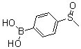 CAS#: 166386-48-7, B-[4-(Methylsulfinyl)Phenyl]-Boronic Acid