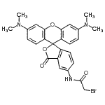 CAS#: 166442-38-2, N-[3',6'-Bis(Dimethylamino)-3-Oxo-3H-Spiro[2-Benzofuran-1,9'-Xanthen]-5-Yl]-2-Bromoacetamide