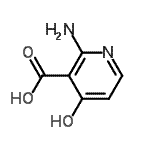 CAS 登录号：166445-46-1， 2-氨基-4-羟基烟酸