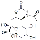 CAS#: 16655-75-7, (2S,4S,5R,6R)-5-Acetamido-4-Acetyloxy-2-Hydroxy-6-[(1R,2R)-1,2,3-Trihydroxypropyl]Oxane-2-Carboxylic Acid