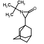 CAS 登录号：16664-32-7， 3-(金刚烷-1-基)-1-(2-甲基-2-丙基)-2-氮丙啶酮