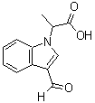 CAS 登录号：166747-91-7， 2-(3-甲酰基-1H-吲哚-1-基)丙酸