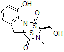 CAS 登录号：1668-07-1， (3R)-2,3-二氢-6-羟基-3-(羟基甲基)-2-甲基-10H-3alpha,10aalpha-表二硫代吡嗪并[1,2-a]吲哚-1,4-二酮