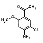 CAS 登录号：166816-08-6， 1-(4-氨基-5-氯-2-甲氧基苯基)乙酮