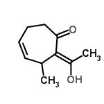 CAS#: 166825-83-8, (2E)-2-(1-Hydroxyethylidene)-3-Methyl-4-Cyclohepten-1-One