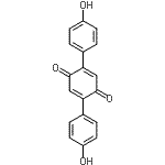 CAS#: 16688-88-3, 2,5-Bis(4-Hydroxyphenyl)-1,4-Benzoquinone