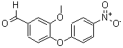 CAS#: 166904-09-2, 3-Methoxy-4-(4-Nitrophenoxy)Benzaldehyde