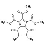 CAS 登录号：16691-59-1， 五甲基1,3-环戊二烯-1,2,3,4,5-戊羧酸酯