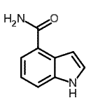 CAS#: 1670-86-6, 1H-Indole-4-Carboxamide