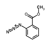 CAS 登录号：16714-23-1， 甲基2-叠氮基苯甲酸酯