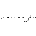 CAS#: 16725-36-3, Methyl 2-Methoxyhexadecanoate