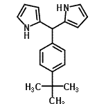 CAS#: 167482-98-6, 2,2'-{[4-(2-Methyl-2-Propanyl)Phenyl]Methylene}Bis(1H-Pyrrole)