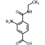CAS#: 167627-62-5, 3-Amino-4-(Ethylcarbamoyl)Benzoic Acid