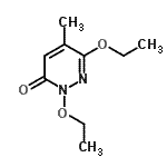 CAS 登录号：1677-64-1， 2,6-二乙氧基-5-甲基-3(2H)-哒嗪酮