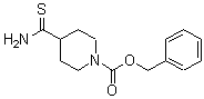 CAS#: 167757-46-2, 4-(Aminothioxomethyl)-1-Piperidinecarboxylic Acid Phenylmethyl Ester