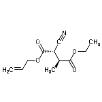 CAS#: 167778-93-0, 1-Allyl 4-Ethyl (2S,3S)-2-Cyano-3-Methylsuccinate