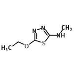CAS#: 16784-32-0, 5-Ethoxy-N-Methyl-1,3,4-Thiadiazol-2-Amine