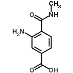CAS#: 167903-04-0, 3-Amino-4-(Methylcarbamoyl)Benzoic Acid