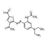 CAS#: 167940-11-6, N-{2-[(E)-(3-Acetyl-5-Nitro-2-Thienyl)Diazenyl]-5-(Diethylamino)Phenyl}Acetamide