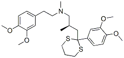 CAS#: 168037-92-1, (2R)-3-[2-(3,4-Dimethoxyphenyl)-1,3-Dithian-2-Yl]-N-[2-(3,4-Dimethoxyphenyl)Ethyl]-N,2-Dimethylpropan-1-Amine